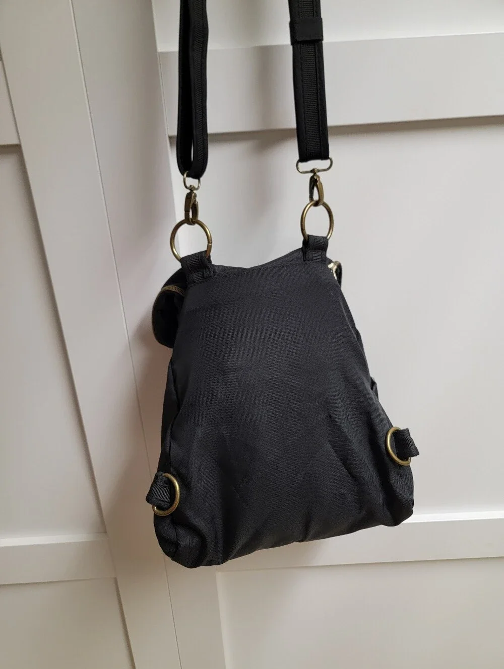 Travelon Black Quilted Crossbody  - Classic Everyday Bag